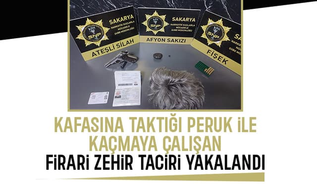 Peruk Taktı, Yine de Yakalanmaktan Kurtulamadı.