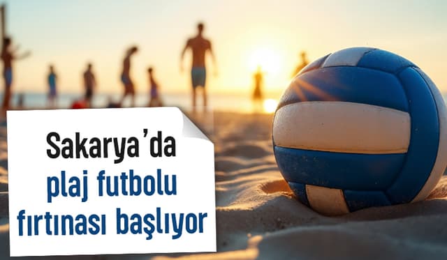 Kocaali Sahilinde Heyecan: Plaj Futbolu Şampiyonası Geliyor