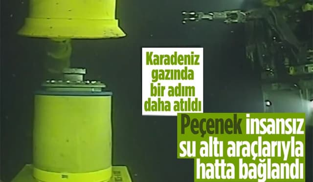Sakarya Gaz Sahası'nda Toplama Haznesi, Vana Sistemine Bağlandı