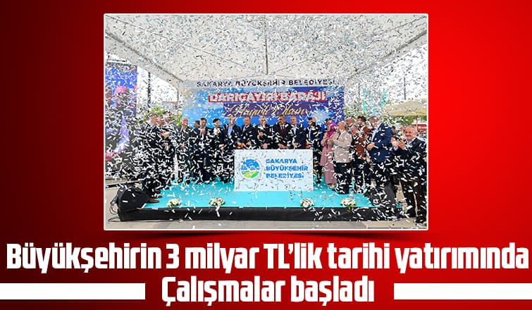 Geleceğe nefes olacak Darıçayırı Barajı’nda kepçeler çalıştı