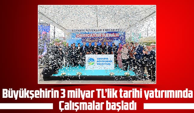 Geleceğe nefes olacak Darıçayırı Barajı’nda kepçeler çalıştı