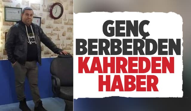 Genç berber kalbine yenik düştü