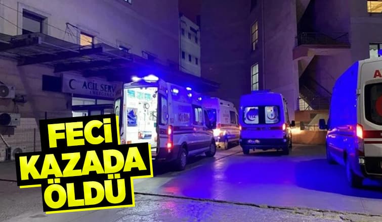 Genç motosikletli kazada öldü
