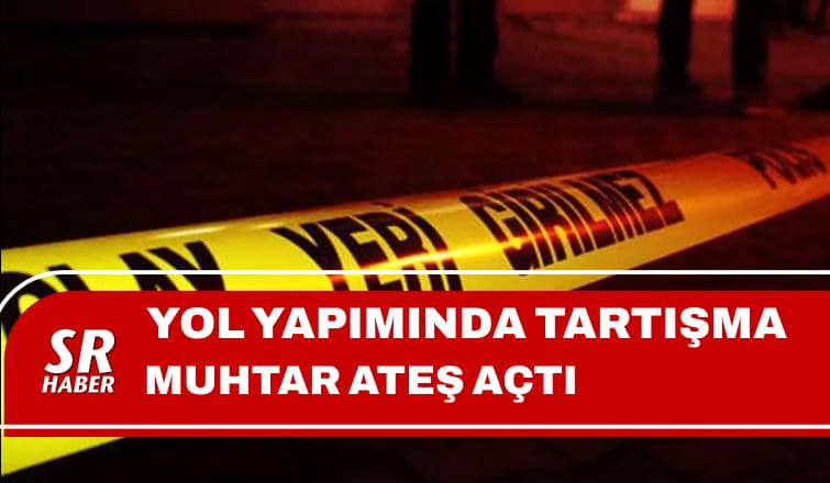 Geyve'de Muhtar Köylüsüne Ateş Açtı