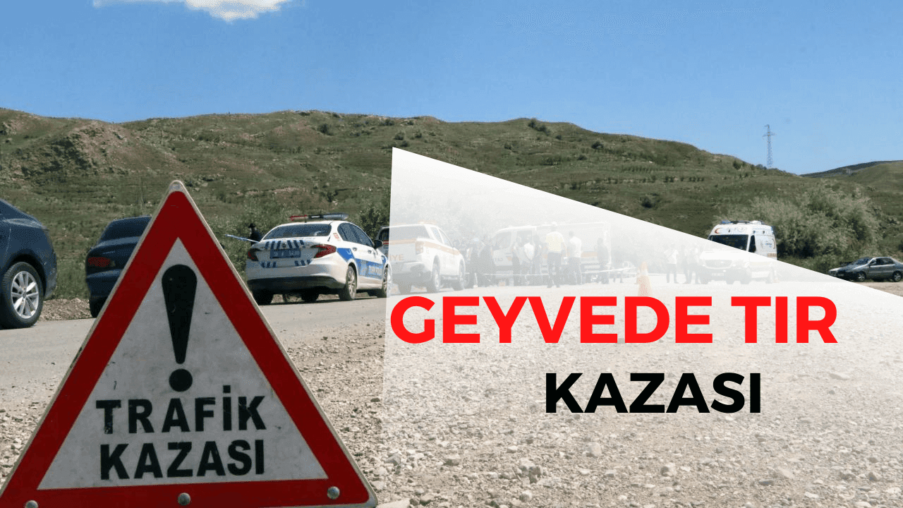 Geyve Yolunda Tır Kazası