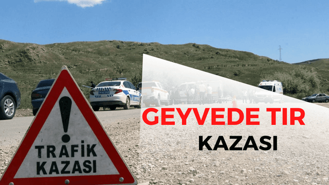 Geyve Yolunda Tır Kazası