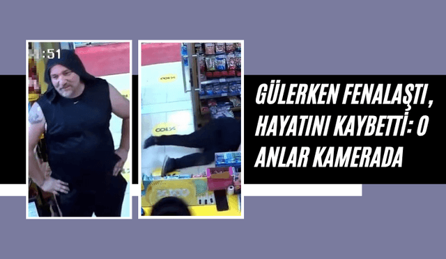 Gülerken fenalaştı, hayatını kaybetti: O anlar kamerada