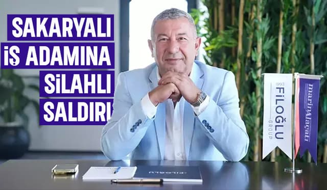Holding patronu iş insanına silahlı saldırı