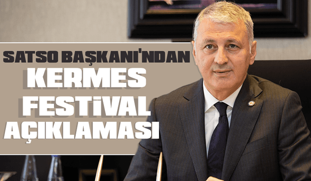 Sakarya işletmelerine zarar verecek kermesler doğru değil