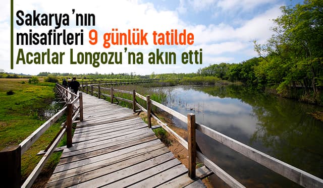 Acarlar Longozu'na ziyaretçi akını