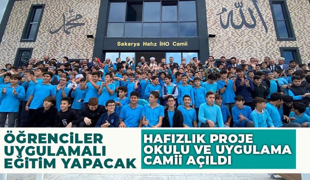 Hafızlık Proje Okulu ve Uygulama Camii açıldı