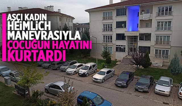 Heimlich Manevrası ile Küçük Çocuğun Hayatını Kurtardı