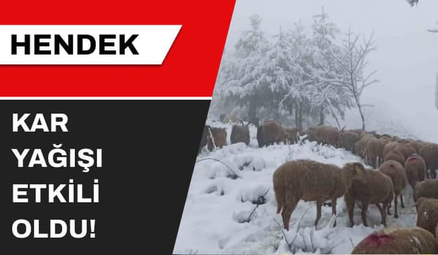 Yüksek Kesimlerde Kar Yağışı Etkili Oluyor