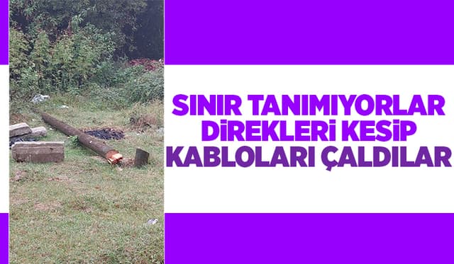 Hırsızlar Kabloları Çaldı, Vatandaş İnternetsiz Kaldı