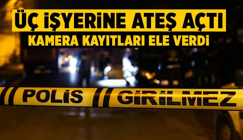 İki İlçede İş Yerlerine Silahla Saldırdı