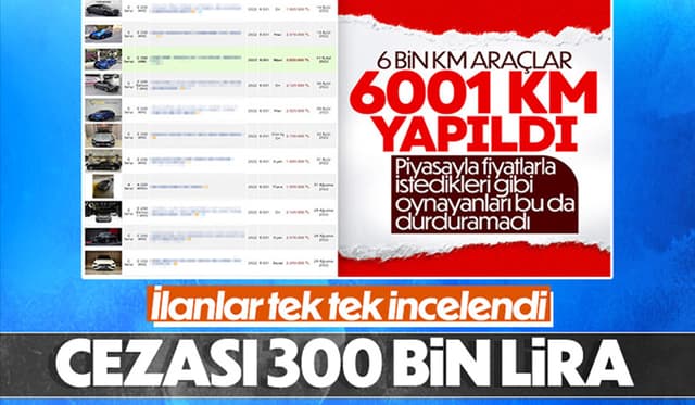 6 Bin Kilometre Kuralını Aşanlara Ceza Kesecek
