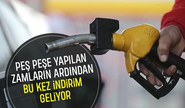 Motorine indirim geliyor