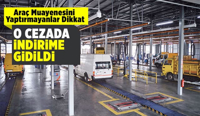 Araç muayenelerine ilişkin yeni düzenleme