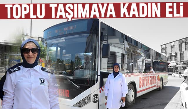Toplu Taşıma Kadrosuna 4 Kadın Şoför Daha Katıldı