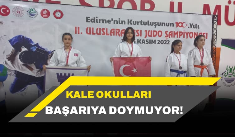 Kale Okulu Öğrencileri Başarıya  Doymuyor !