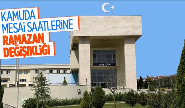 Kamuda mesai saatleri değişti