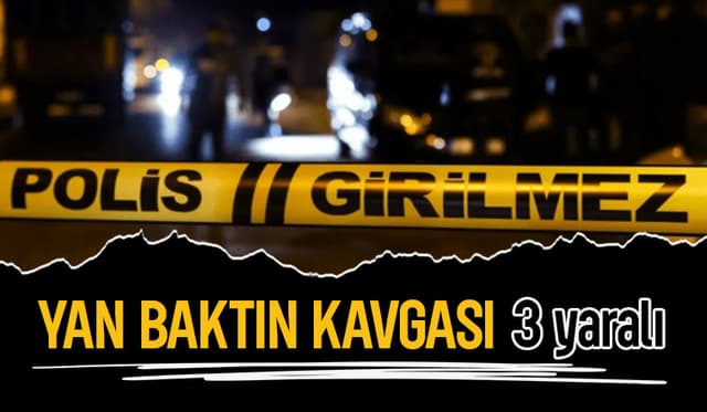 Bıçakla Çıkan Kavgada 3 Kişi Yaralandı