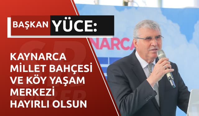 Kaynarca Millet Bahçesi ve Köy Yaşam Merkezi Hayırlı Olsun