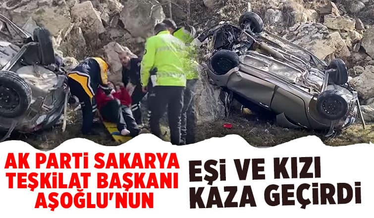 Sakaryalı anne ve kızı kazada ölümden döndü