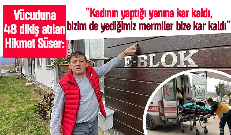 Kendisini vuran kadının tahliyesine tepki