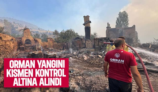 Geyve’deki Yangında Umut Veren Gelişme: Kısmen Kontrol Altına Alındı
