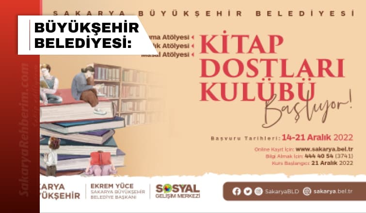 Kitap Dostları Kulübü için kayıtlar başladı