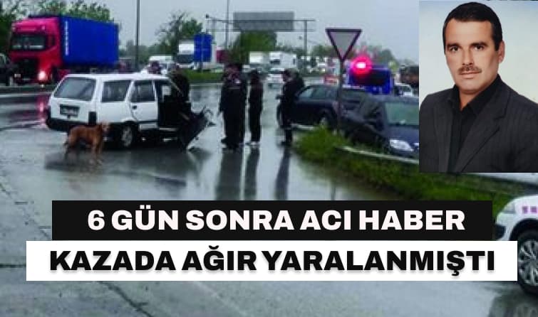 Tır’la Çarpışan Otomobilde Sıkışan Eski Muhtar Kadir ÖZCAN'dan Acı Haber Geldi!
