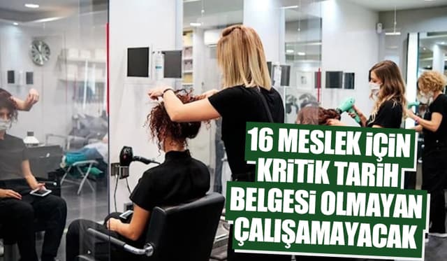 Kuaför ve Güzellik Uzmanlığında Belgesiz Çalışmaya Son