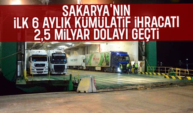 Haziran Ayında Sakarya İhracatında Gerileme
