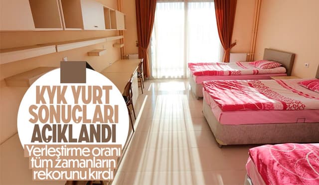 KYK Yurt Yerleştirme Sonuçları Açıklandı