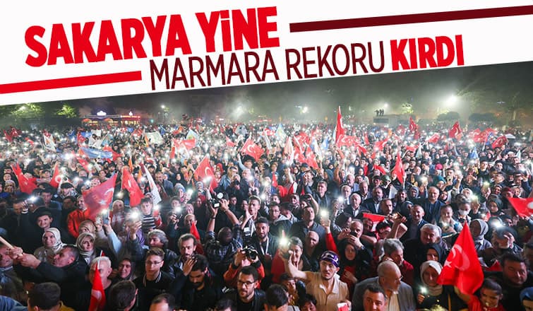 Sakarya'dan Reis'e rekor oy!