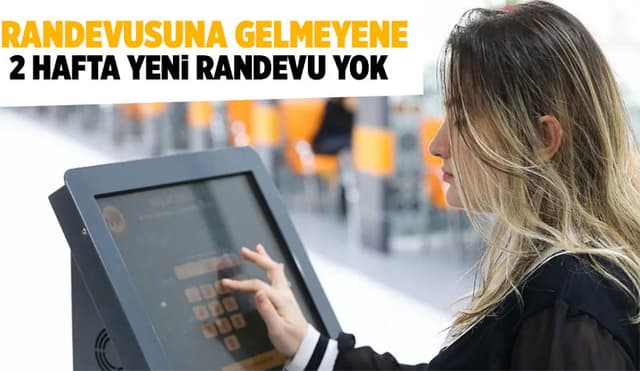 Nüfus Randevusuna Gelmeyene 2 Hafta Yeni randevu Yok