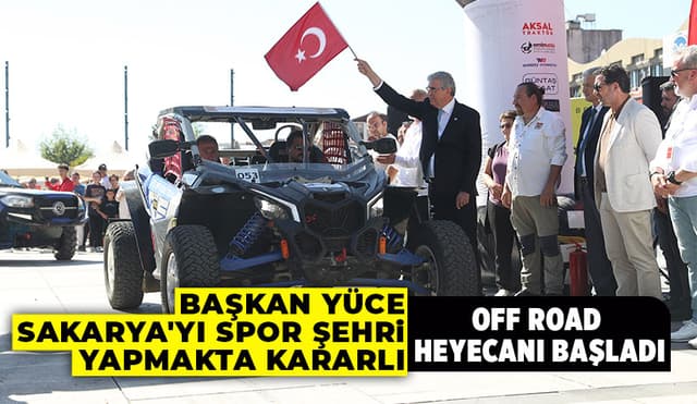 Off-Road Türkiye Şampiyonası’nın Adresi Sakarya