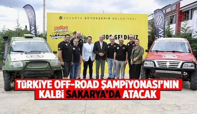 Off-Road Şampiyonası’nın 5. Ayağı Sakarya'da Yapılacak  