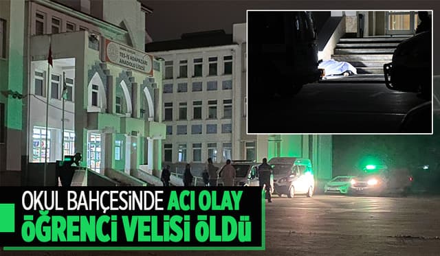 Ölüm onu okul bahçesinde yakaladı