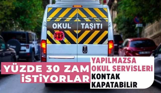 Sakarya'da Okul Servisleri Kontak Kapatabilir!
