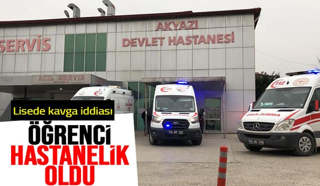 Okulda Kavga İddiası; Öğrenci Yaralandı