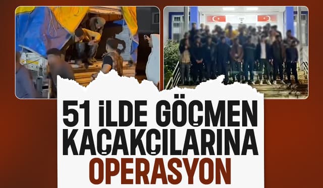 Sakarya dahil 51 ilde operasyon