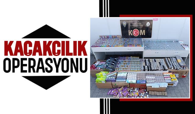 Sakarya'da kaçakçılık operasyonu