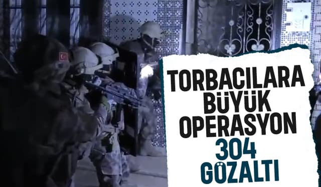Sakarya’nın Da Yer Aldığı 21 İlde Uyuşturucuya Büyük Darbe: 304 Gözaltı
