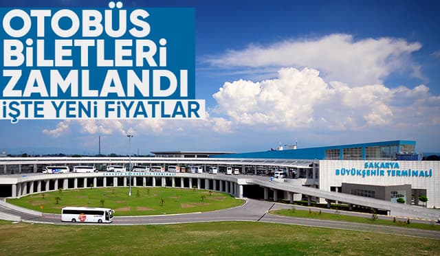 Şehirlerarası otobüs biletlerine zam