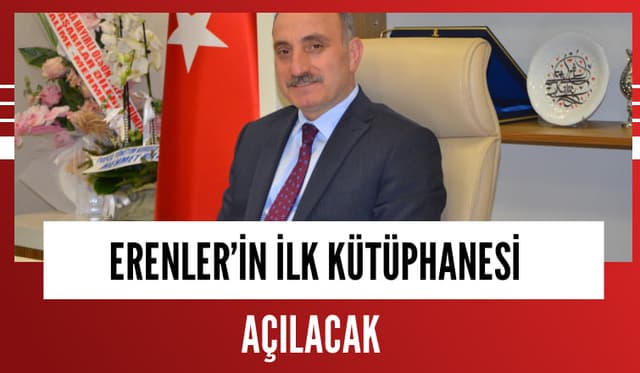 Erenler'in İlk Kütüphanesini Gençler Çok Beğenecek 