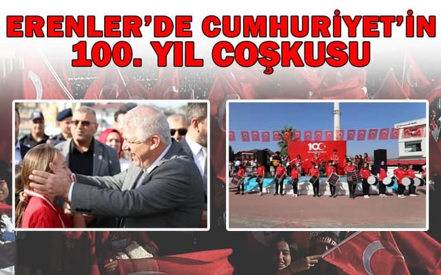 Erenler  Cumhuriyetin 100. Yılını yarış ve etkinlikler ile kutlandı.