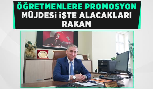 Adapazarı'nda öğretmenlere promosyon müjdesi