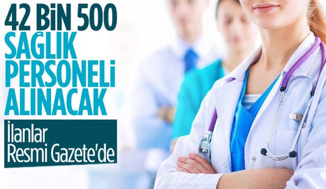 Sağlık Bakanlığı Personel Alım İlanı Resmi Gazete'de